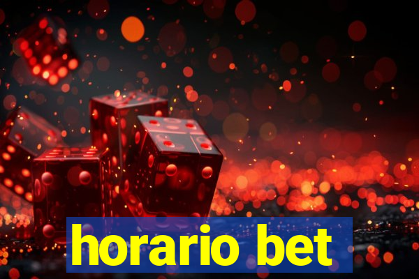 horario bet